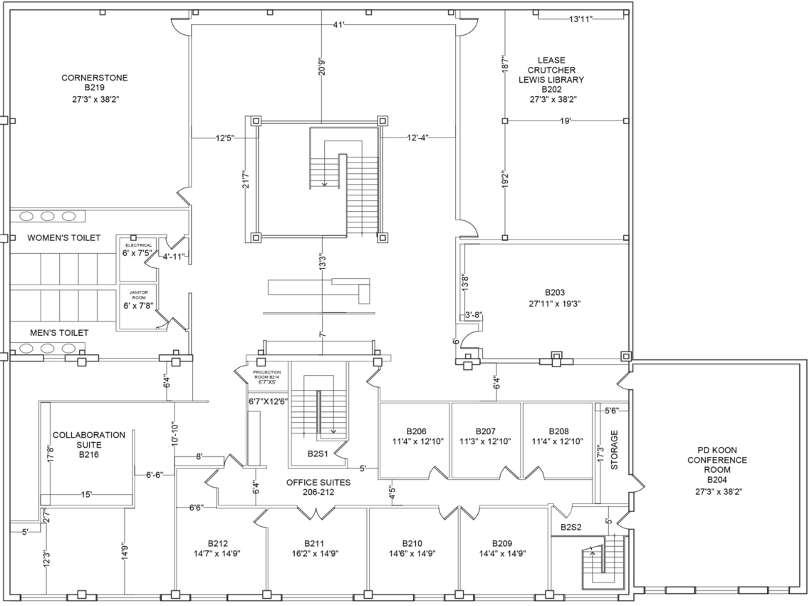 Rooms & Floor Plans | CERC