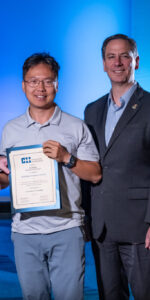 BE PhD Student Ori Borjigin wins Best Research Poster at CII Conference